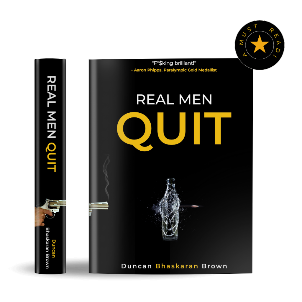Real Men Quit Book
